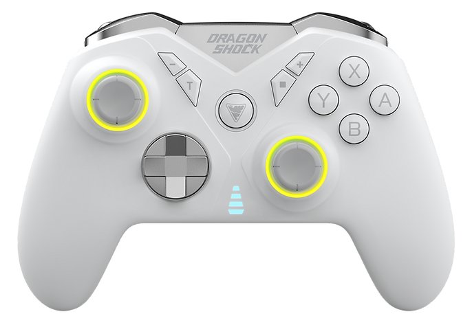 DragonShock Controller Nebula Pro Wireless weiß Switch