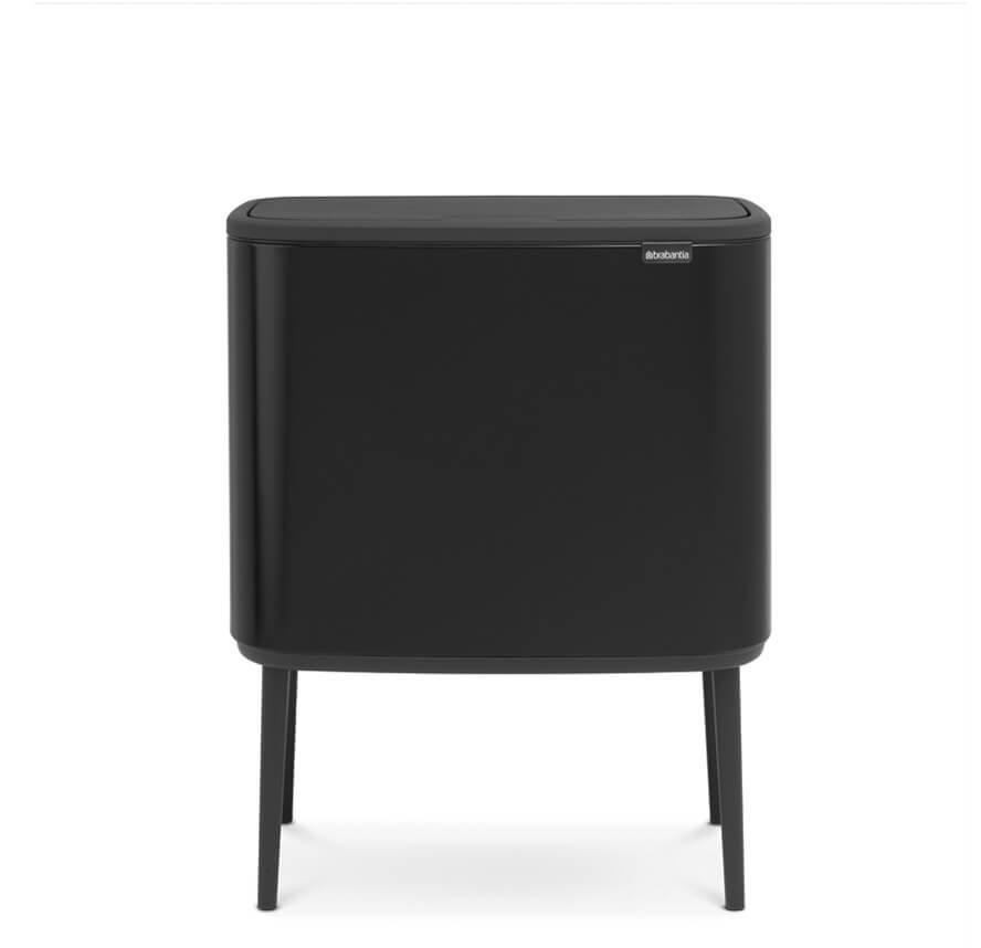 Brabantia 315824 - 36 l - Rechteckig - Kunststoff - Schwarz - Kunststoff - 540 mm