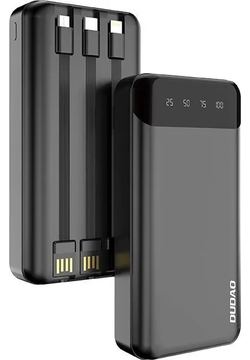 Dudao capacious powerbank with 3 built-in cables 20000mAh USB Type C+ micro+ - Micro (AAA) von LumaTech