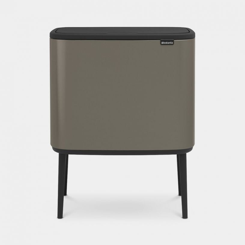 Brabantia 316043 - 33 l - Rechteckig - Platin - Kunststoff - Manuell - Belgien