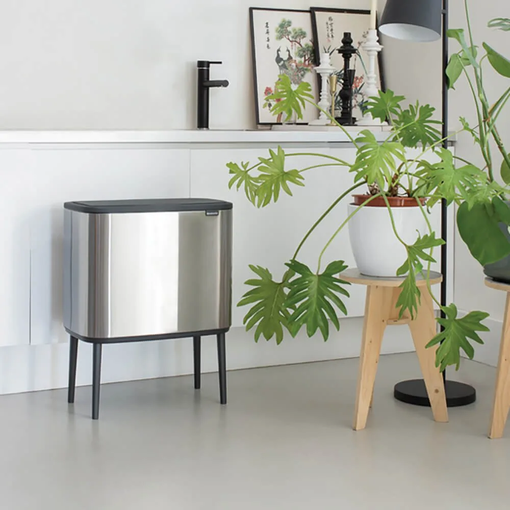 Brabantia 316227 - 34 l - Rechteckig - Kunststoff - Stahl - Edelstahl - Kunststoff - 540 mm, Ansicht 2