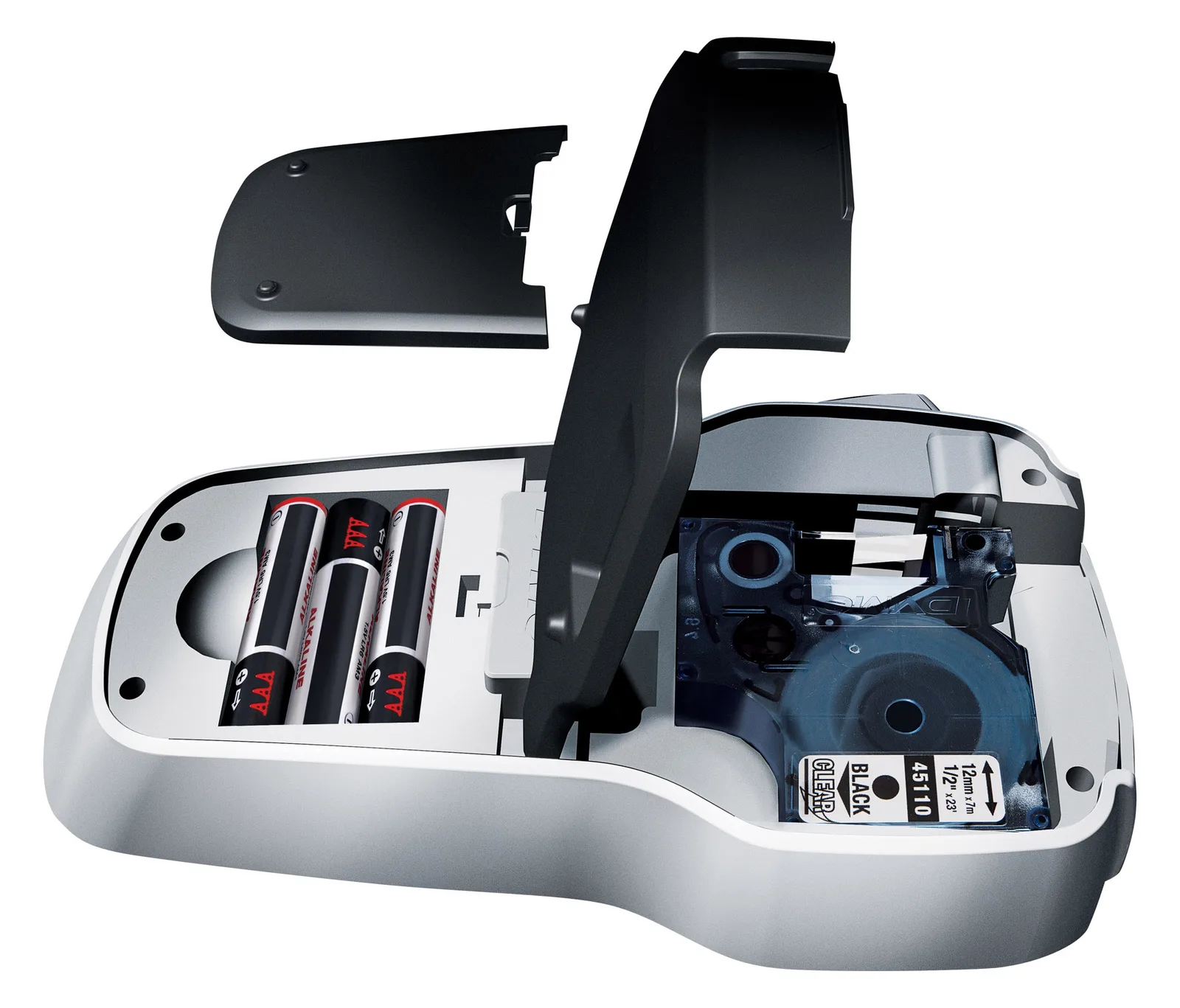 Dymo LabelMANAGER 160 - Beschriftungsgerät - s/w - Rolle (1,3 cm), Ansicht 4