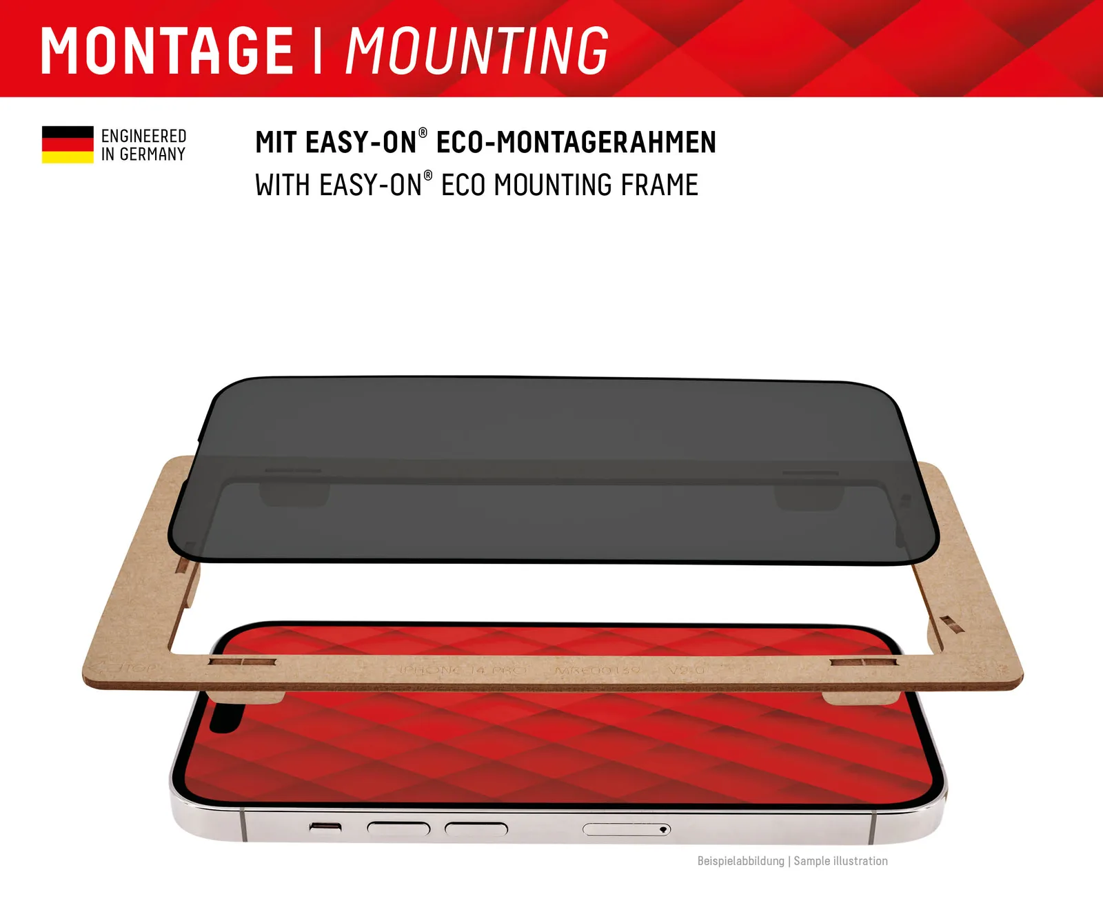 E.V.I. DISPLEX Privacy Glass Samsung Galaxy S24+, Ansicht 4