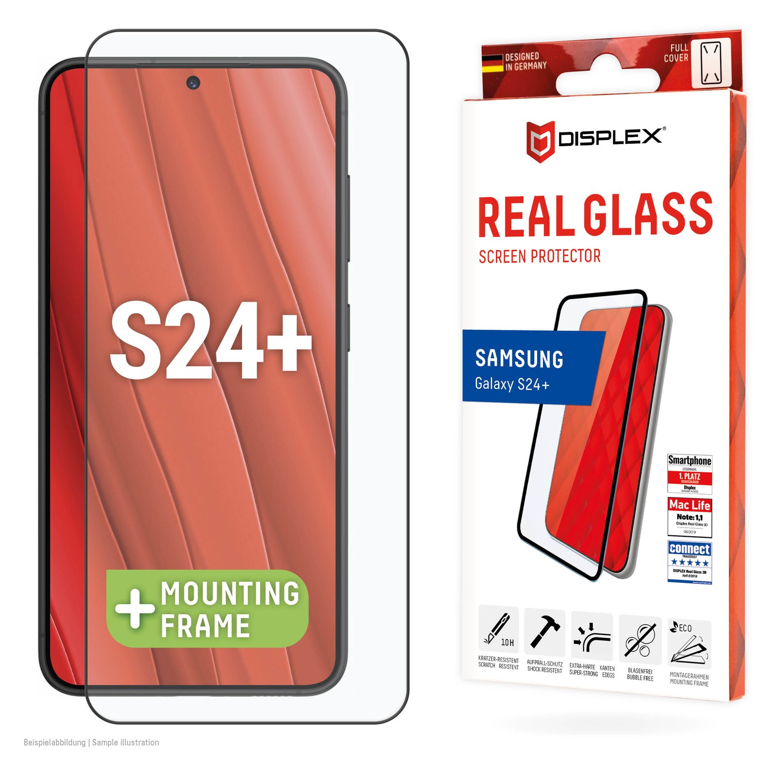 E.V.I. DISPLEX Real Glass FC Samsung Galaxy S24+