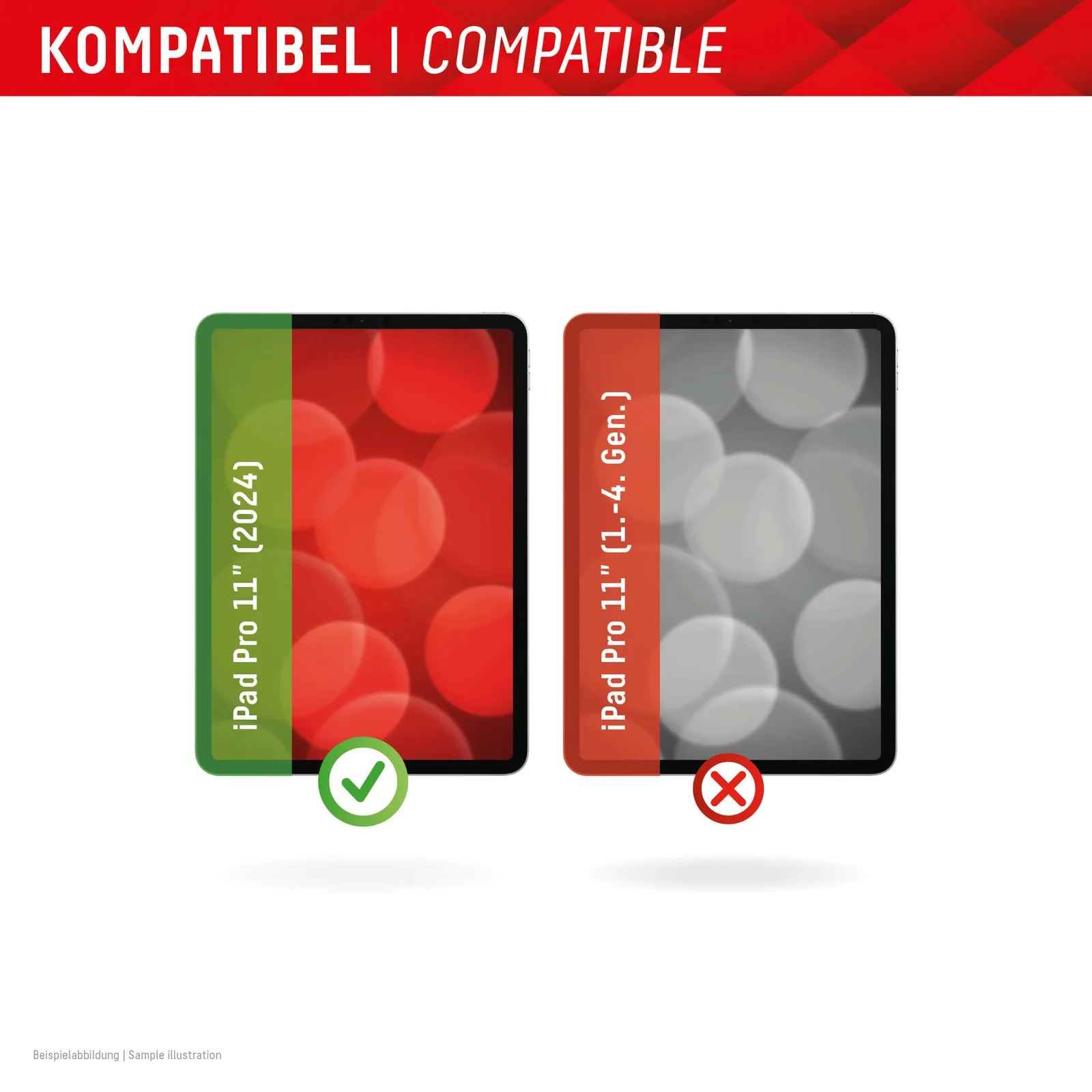 E.V.I. DISPLEX Tablet Glass iPad Pro 11 2024, Ansicht 2