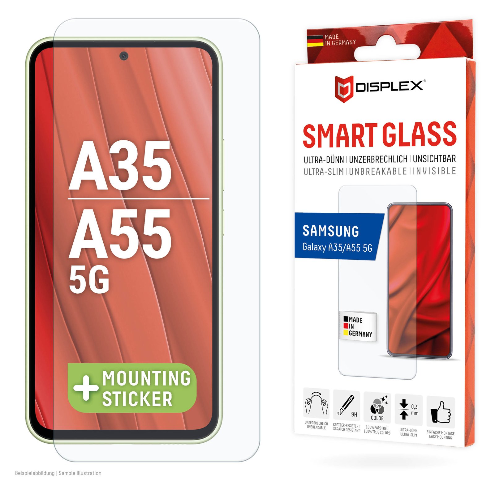 E.V.I. Smart Glass Samsung Galaxy A35/A55 5G
