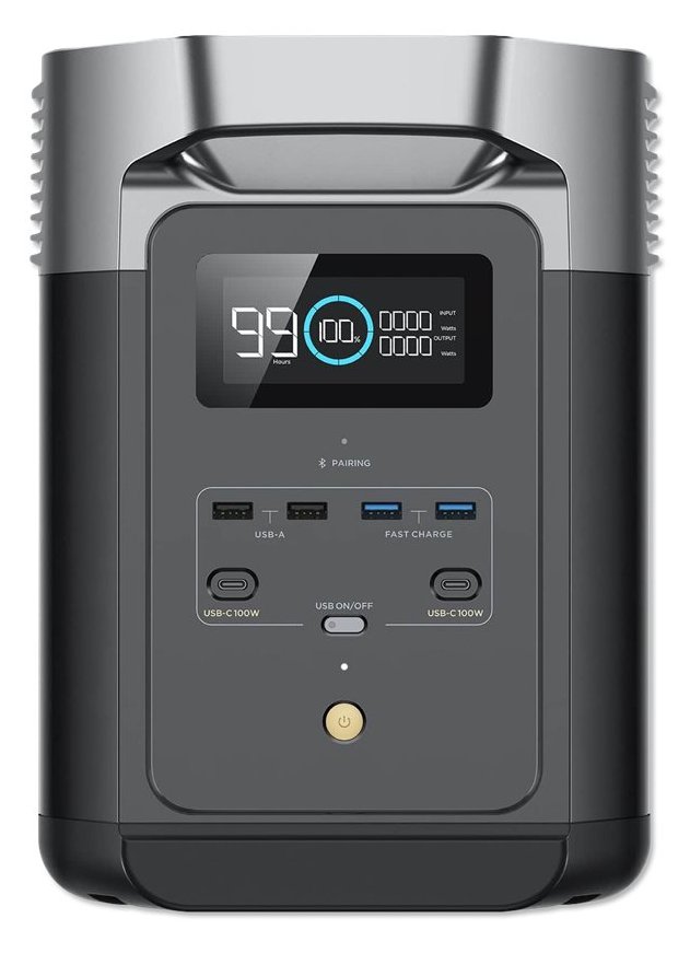 Ecoflow Delta 2 - Tragbarer Generator - Lithiumeisenphosphat