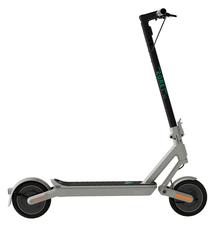 Egret Ey! 3 - Klassischer Roller - Grau - 20 km/h - 100 kg - 2 Rad/Raeder, Ansicht 2