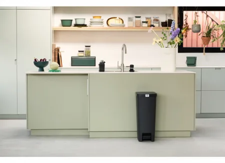 Brabantia 800023 - 40 l - Ecke - Grau - Terrasse - 280 mm - 352 mm, Ansicht 4