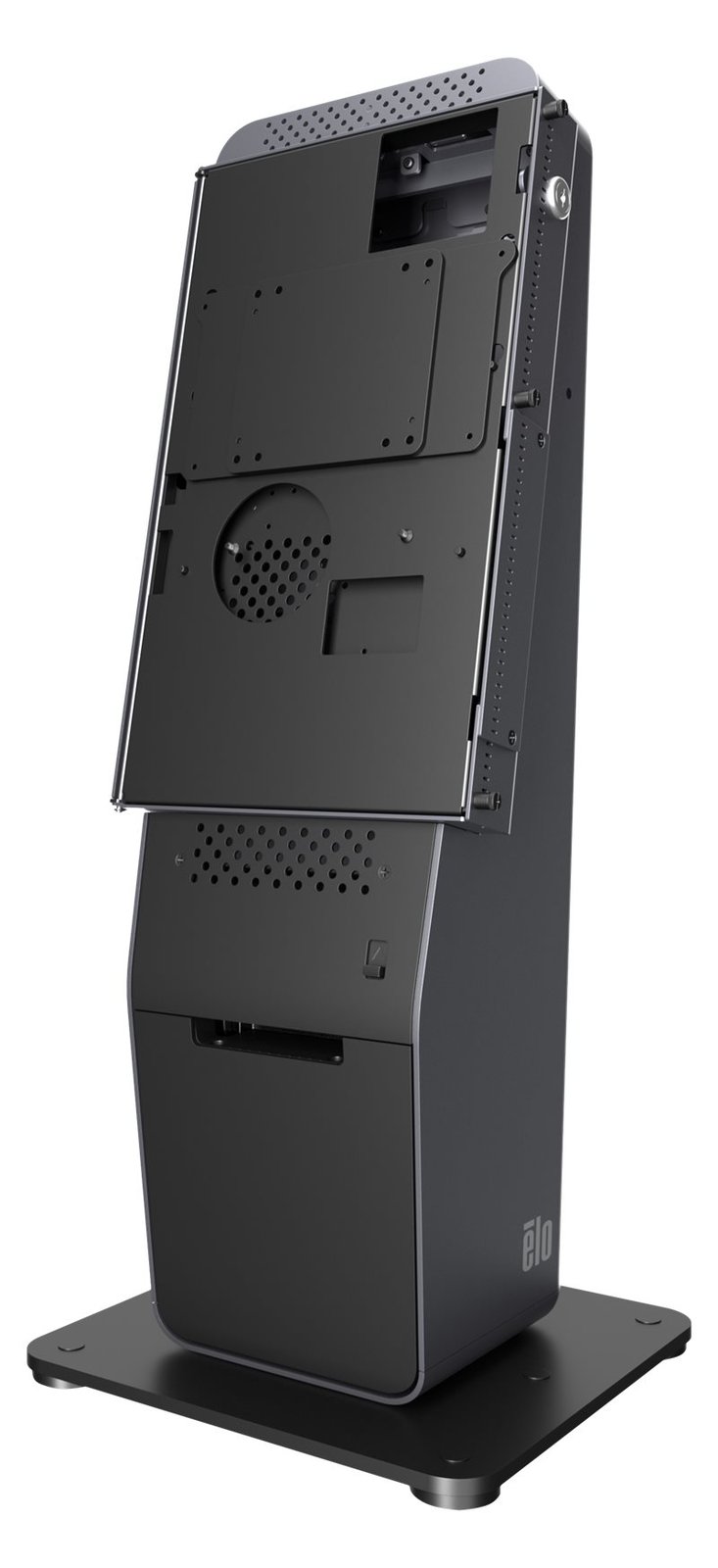 Elo Touch Solutions Elo Wallaby Pro Self-Service Countertop Stand - Aufstellung - für POS-Terminal - Schwarz/Silber