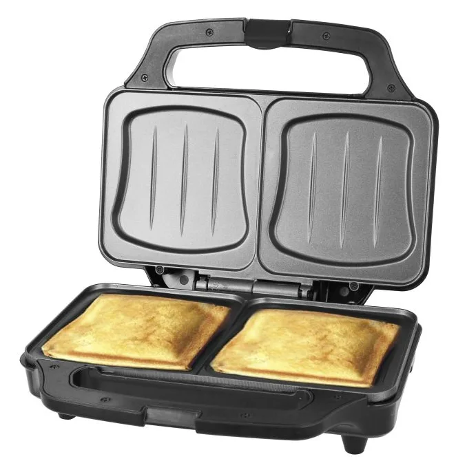 Emerio Sandwichtoaster 2 Scheibentoaster XXL Muschelform, Ansicht 3