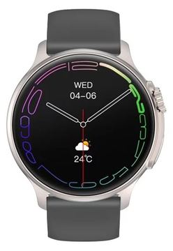 Emporia WATCHjoy - Intelligente Uhr mit Armband - Anzeige 3.6 cm (1.43) - Grau von LumaTech