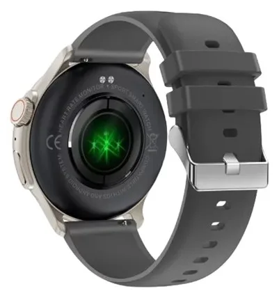 Emporia WATCHjoy - Intelligente Uhr mit Armband - Anzeige 3.6 cm (1.43) - Grau, Ansicht 3