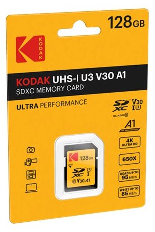 EMTEC Kodak - Flash-Speicherkarte - 128 GB - UHS Class 3 / Class10