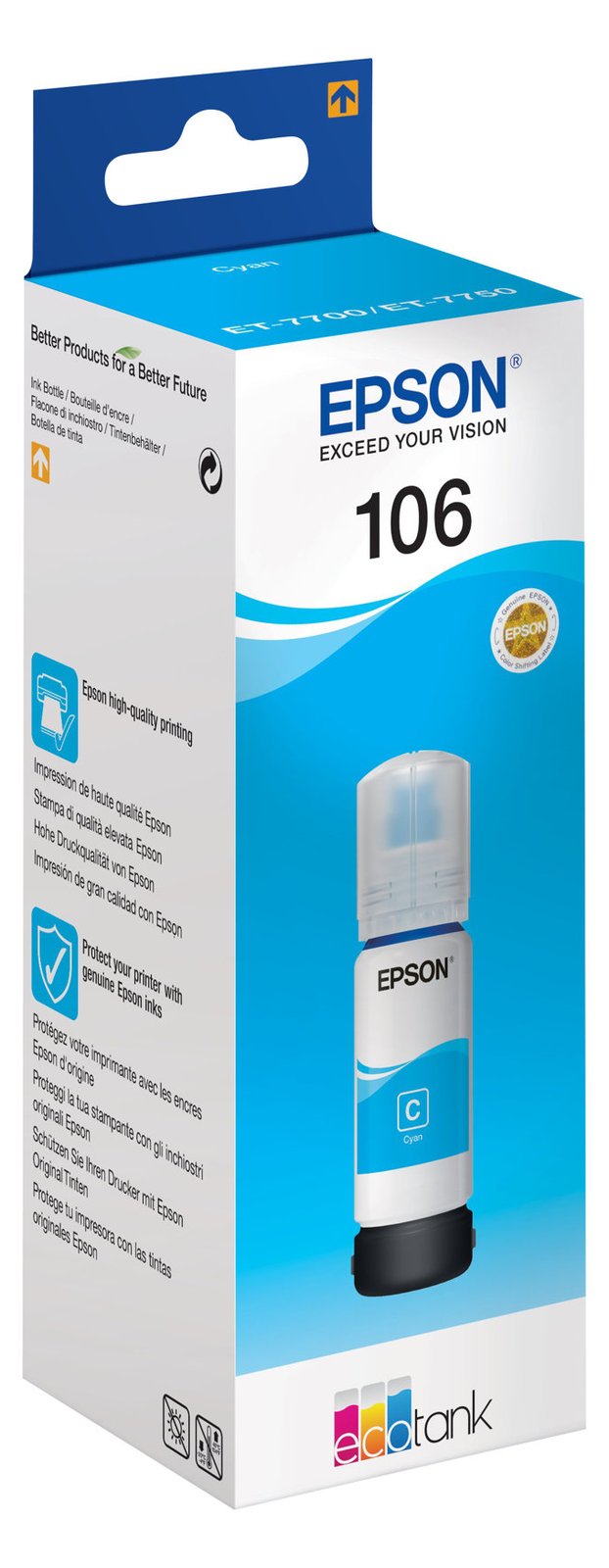 Epson 106 - 70 ml - Cyan - Original - Tintenbehälter