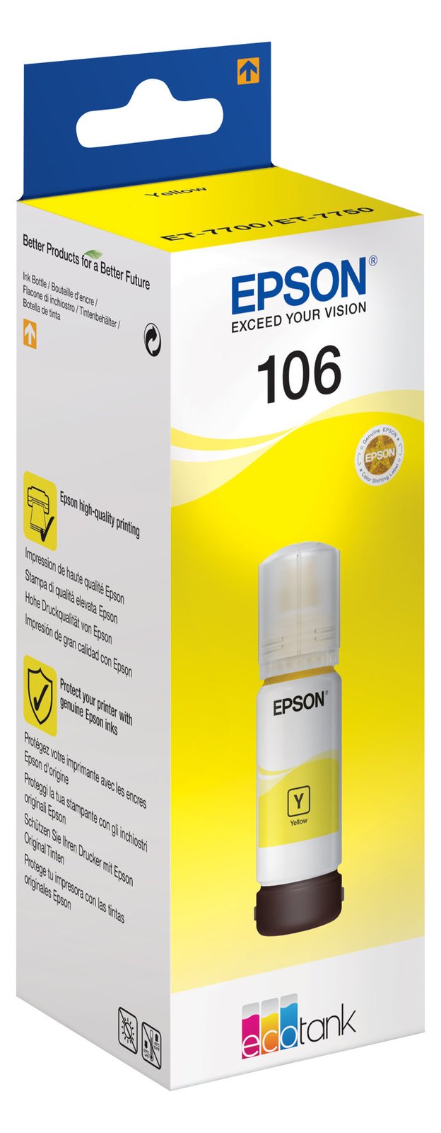 Epson 106 - 70 ml - Gelb - Original - Tintenbehälter