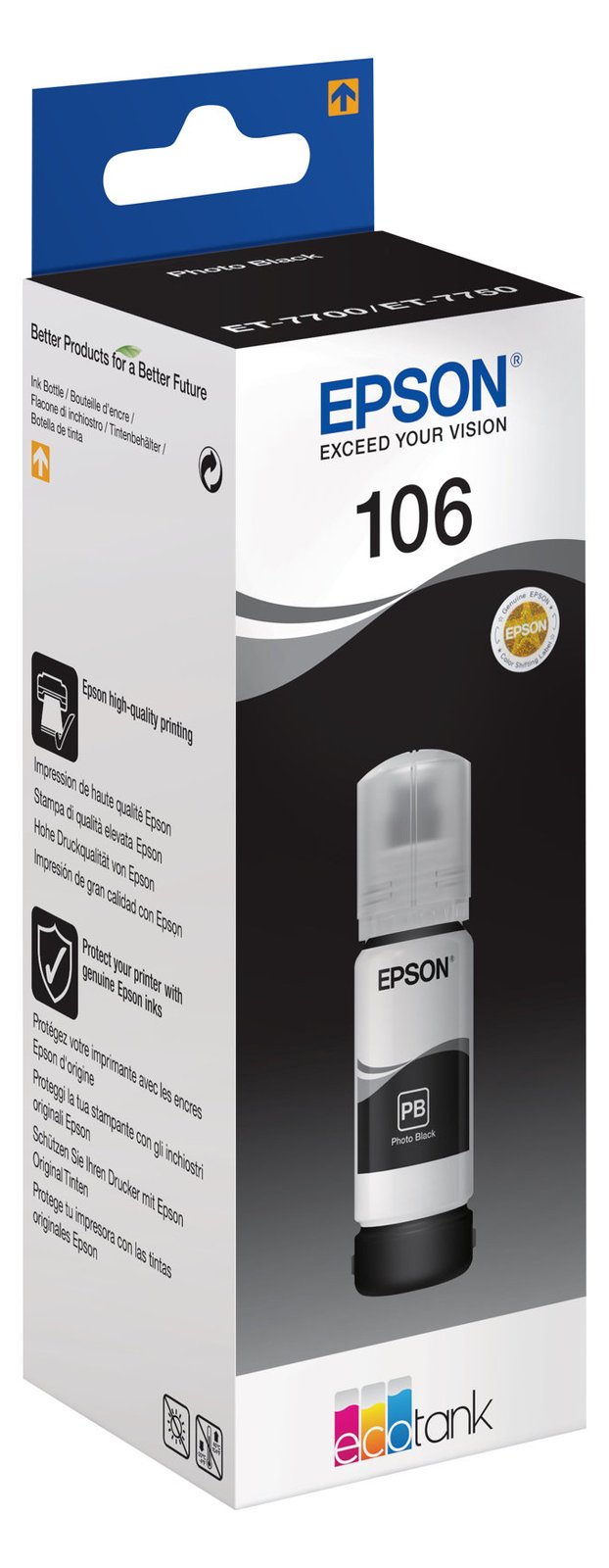 Epson 106 - 70 ml - Photo schwarz - Original