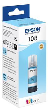 Epson 108 - 70 ml - hell Cyan - original - Nachfülltinte von LumaTech
