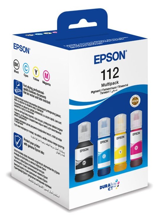 Epson 112 Multipack - 4er-Pack - Schwarz, Gelb, Cyan, Magenta