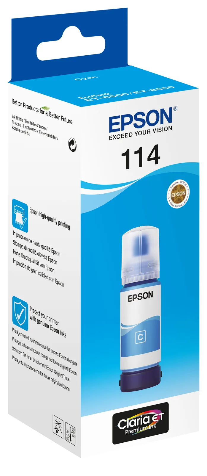 Epson 114 - 70 ml - Cyan - original - Nachfülltinte, Ansicht 4