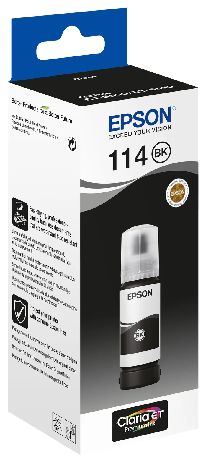 Epson 114 - 70 ml - Schwarz - original - Nachfülltinte, Ansicht 4