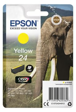 Epson 24 - 4.6 ml - Gelb - Original - Tintenpatrone von LumaTech