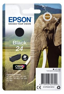 Epson 24 - 5.1 ml - Schwarz - Original - Tintenpatrone von LumaTech
