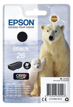 Epson 26 - 6.2 ml - Schwarz - Original - Tintenpatrone von LumaTech