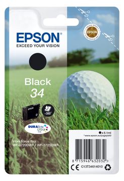 Epson 34 - 6.1 ml - Schwarz - Original - Tintenpatrone von LumaTech