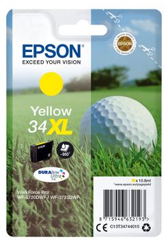 Epson 34XL - 10.8 ml - XL - Gelb - Original - Blisterverpackung von LumaTech