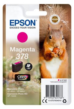 Epson 378 - 4.1 ml - Magenta - Original - Blisterverpackung von LumaTech