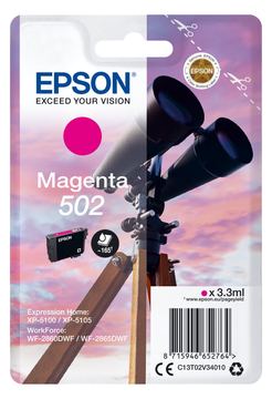 Epson 502 - 3.3 ml - Magenta - Original - Blisterverpackung von LumaTech