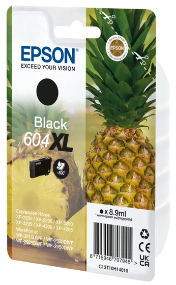 Epson 604XL - 8.9 ml - XL - Schwarz - original, Ansicht 3