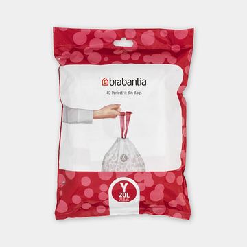 Brabantia Kehrichtsack PerfectFit Y 20 l 40 Stück von LumaTech