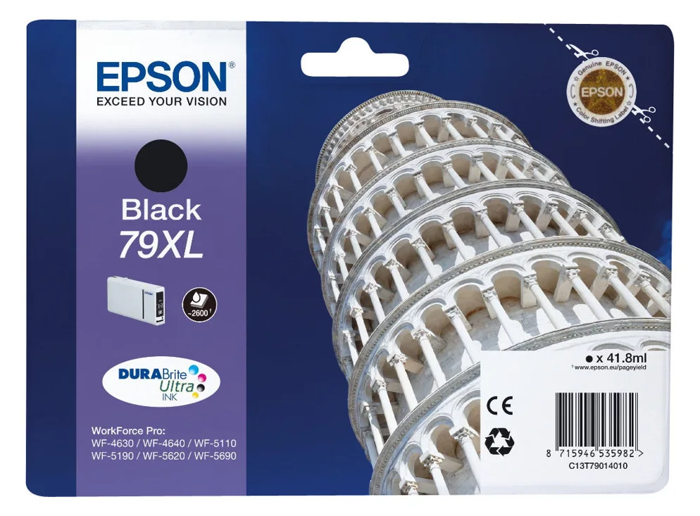 Epson 79XL - 41.8 ml - XL - Schwarz - Original, Ansicht 2
