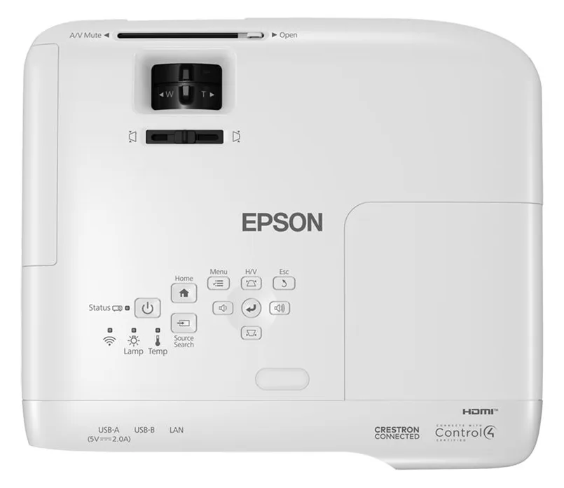 Epson EB-994F - 3-LCD-Projektor - 4100 lm - Full HD (1920 x 1080), Ansicht 4