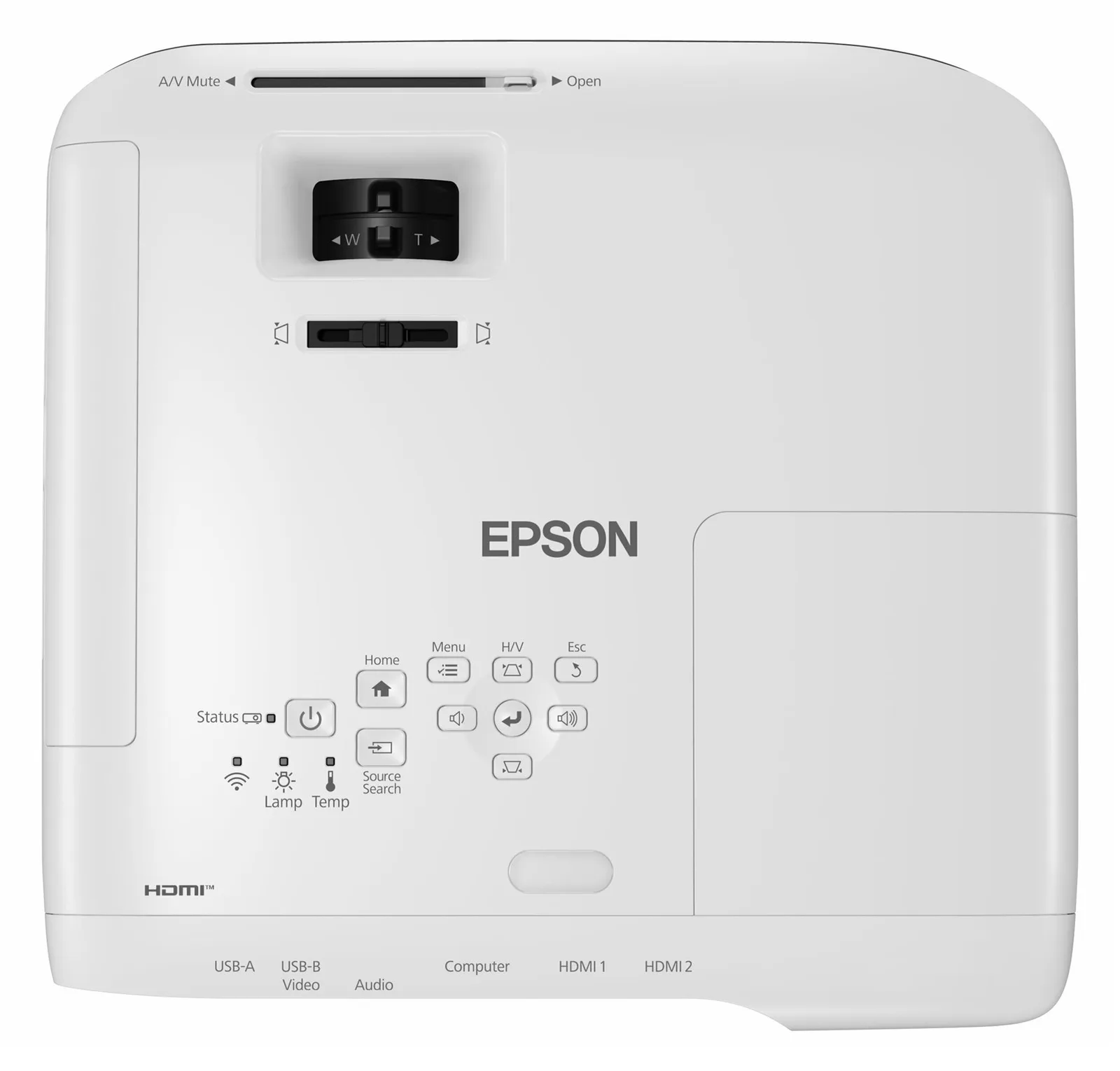 Epson EB-X49 - 3-LCD-Projektor - tragbar - 3600 lm (weiß), Ansicht 2