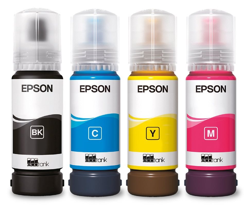 Epson EcoTank 104 - 4er-Pack - Schwarz, Gelb, Cyan, Magenta