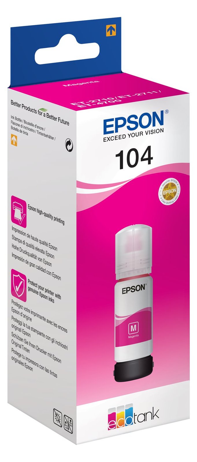 Epson EcoTank 104 - 65 ml - Magenta - original
