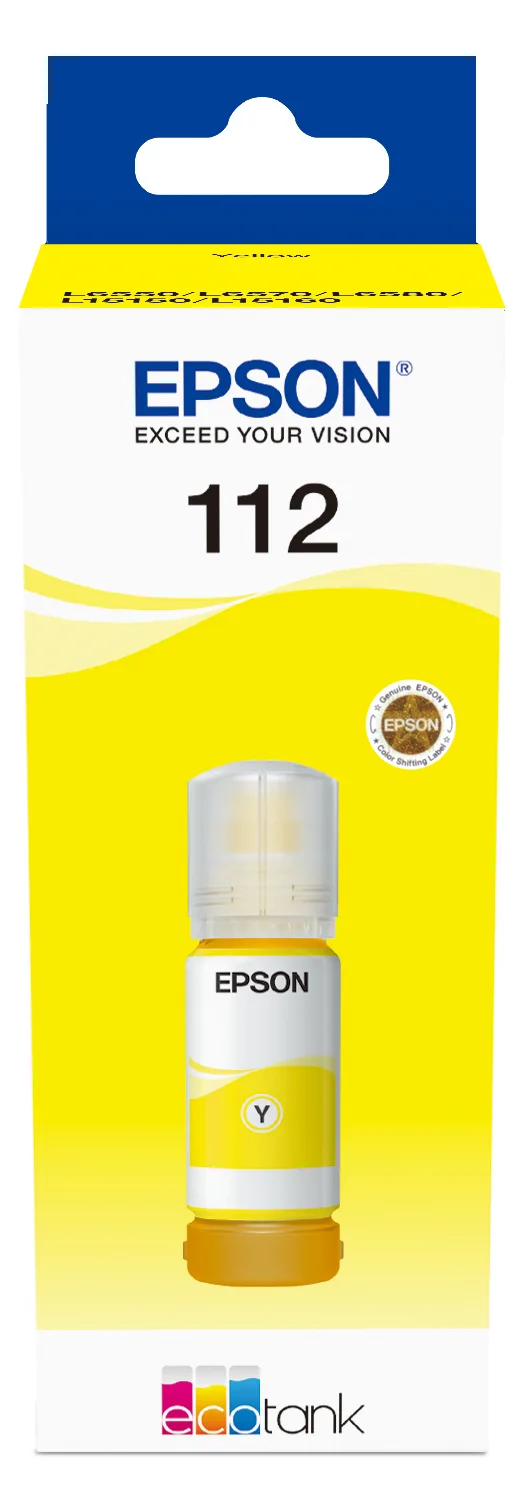 Epson EcoTank 112 - 70 ml - Gelb - original - Nachfülltinte, Ansicht 3