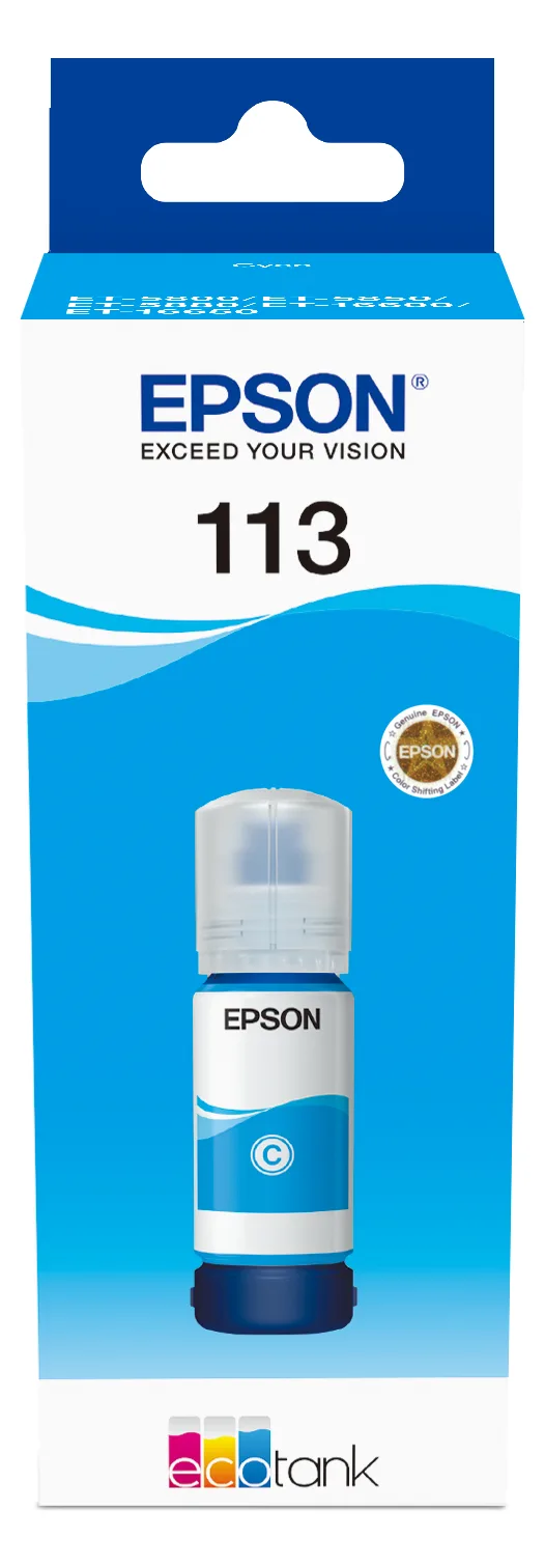 Epson EcoTank 113 - 70 ml - Cyan - original - Nachfülltinte, Ansicht 4