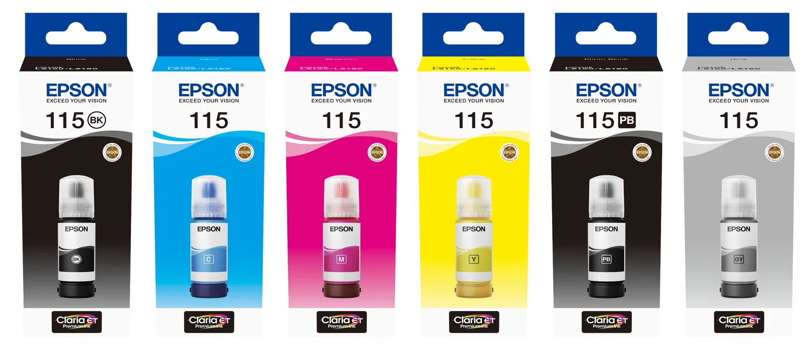 Epson EcoTank 115 - 70 ml - Grau - original - Nachfülltinte, Ansicht 2