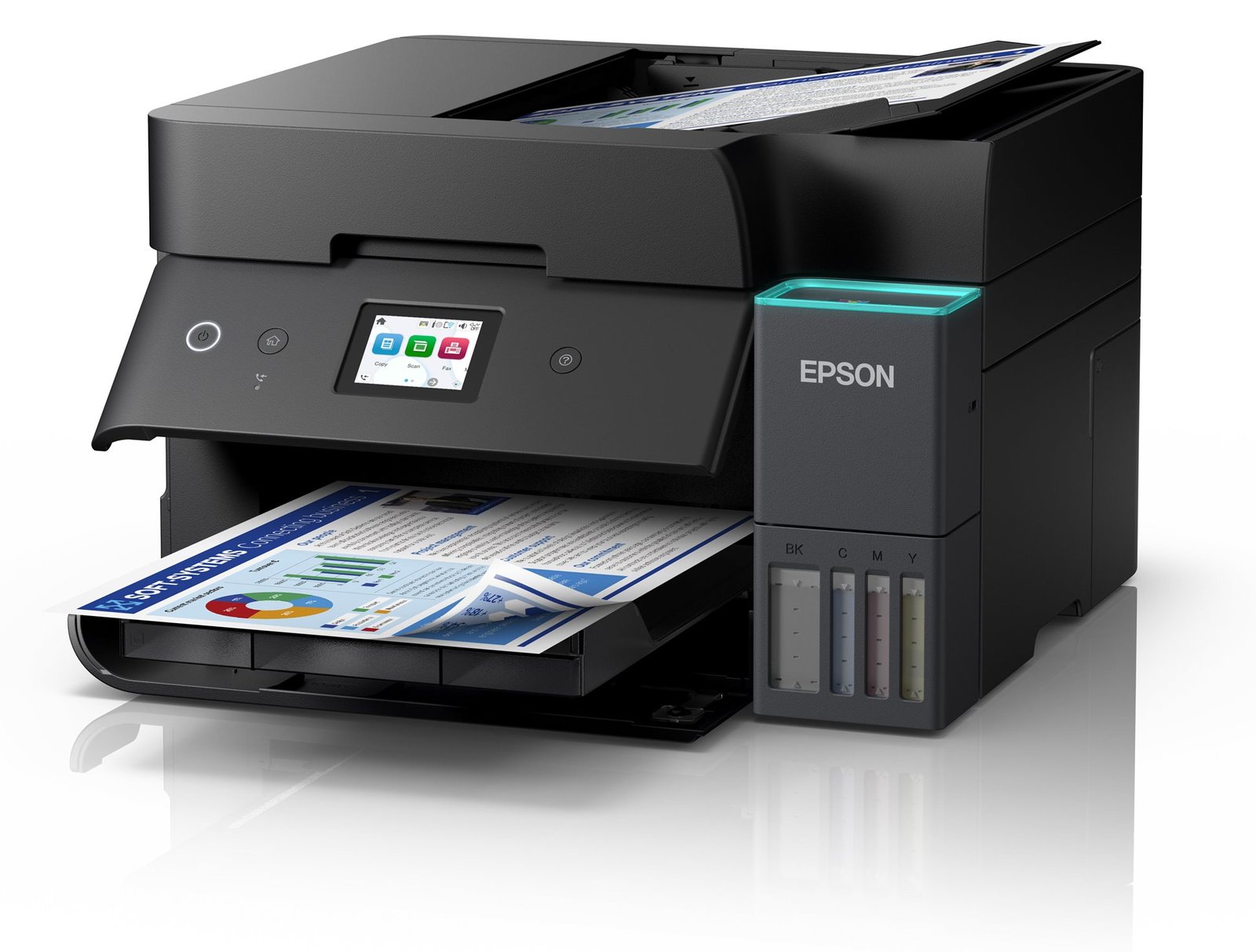 Epson EcoTank ET-4950 - Multifunktionsdrucker - Farbe - Tintenstrahl - ITS - A4/Letter (Medien)