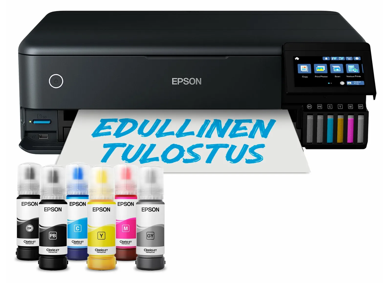 Epson EcoTank ET-8550 - Multifunktionsdrucker - Farbe - Tintenstrahl - nachfüllbar - A3 (Medien), Ansicht 3