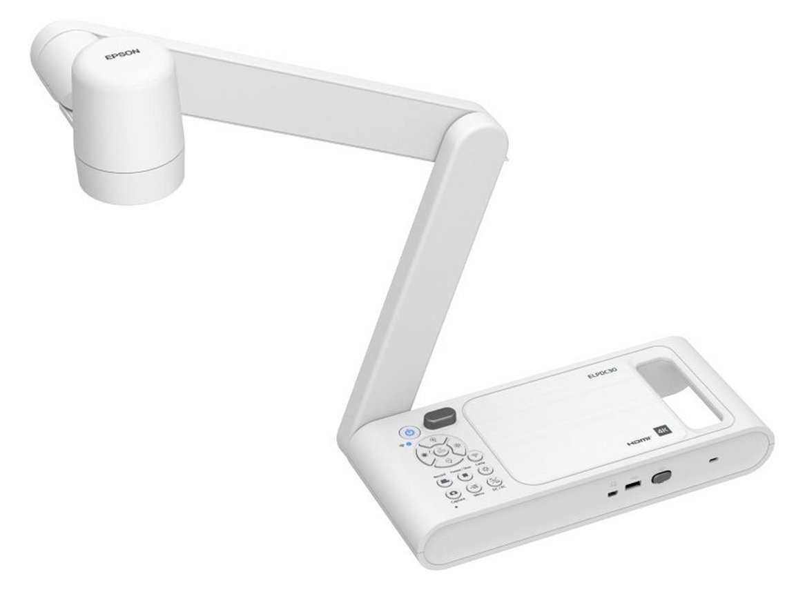 Epson ELPDC30 - Digitale Dokumentenkamera - Handgerät - Farbe - 13.000.000 Pixel - 4K UHD (3840 x 2160)
