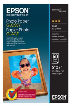 Epson Glänzend - 127 x 178 mm - 200 g/m² - 50 Blatt Fotopapier von LumaTech