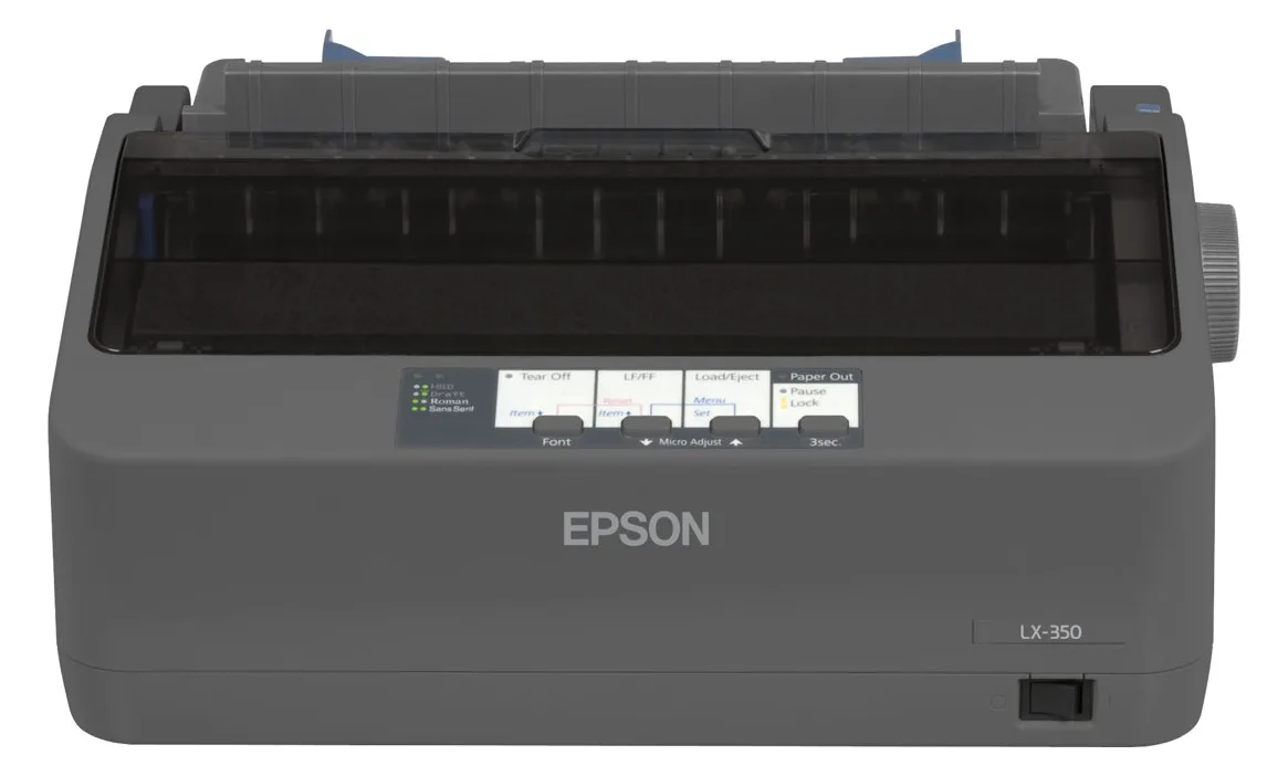 Epson LX 350 - Drucker - s/w - Punktmatrix - 9 Pin, Ansicht 2