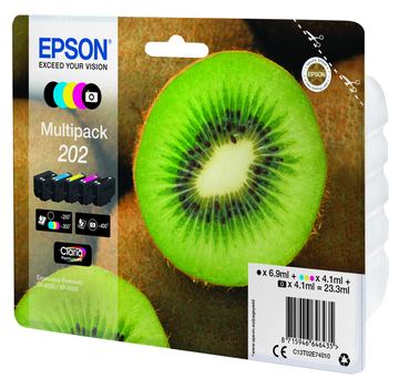 Epson Multipack 202 - 5er-Pack - Schwarz, Gelb, Cyan, Magenta, Photo schwarz von LumaTech