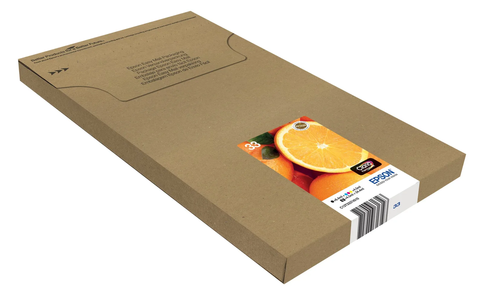 Epson Multipack 33 - 5er-Pack - Schwarz, Gelb, Cyan, Magenta, Photo schwarz, Ansicht 3