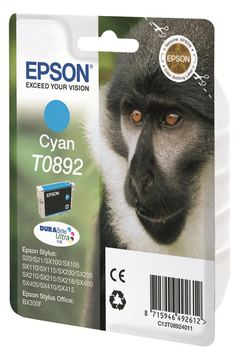 Epson T0892 - 3.5 ml - Cyan - Original - Blisterverpackung von LumaTech